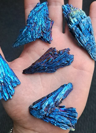 Titanium Kyaniet edelsteen verzameling edelstenen mineralen natuursteen stenen kristal, état: Neuf sans étiquette, 7,50 €, 8,58 € Protection acheteurs incluse