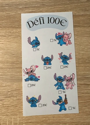 Défi budgétaire Stitch 100€, condizioni: Nuovo con cartellino, €1.50, €2.28 include la Protezione acquisti Pro