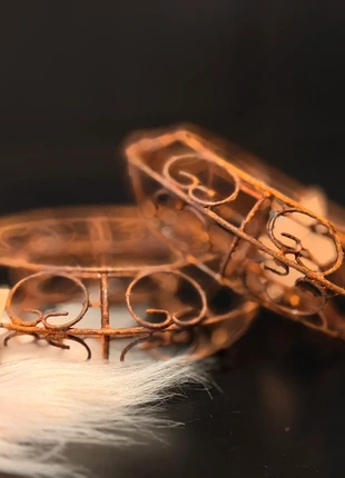 Duo d’anneaux décoratifs en métal patiné – charme rustique garanti, marque: DTT, état: Neuf avec étiquette, 17,00 €, 18,55 € Protection acheteurs incluse