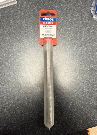 14mm x 150mm Carbide Tip Drill Bit - Forge Master, brand: Forge Master, condition: New, £2.95, £3.80 includes Buyer Protection