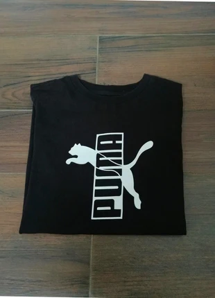 T-Shirt Puma noir taille S, marque: Puma, état: Très bon état, taille: S, 7,50 €, 8,58 € Protection acheteurs incluse