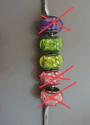 Perles rondes colorées charms et breloques, zustand: Sehr gut, 1,00 €, 1,75 € inklusive Vinted-Käuferschutz