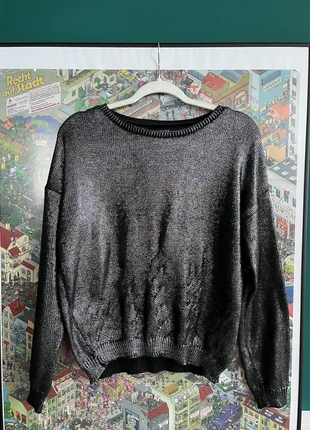 Metallic Knit Jumper, brand: Amisu, condition: Very good, size: M / 10, £7.00, £8.05 includes Buyer Protection
