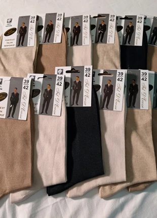 12 Paires Fil D'ecosse Claires (39-42), brand: fil d'ecosse, condition: New with tags, size: S | 38–42, €19.80, €21.49 includes Buyer Protection Pro