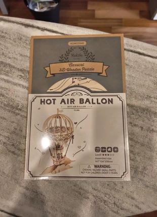 Puzzle 3D - hot air ballon, marca: Robotime, estado: Novo com etiquetas, €9.00, €10.15 inclui Proteção do Comprador