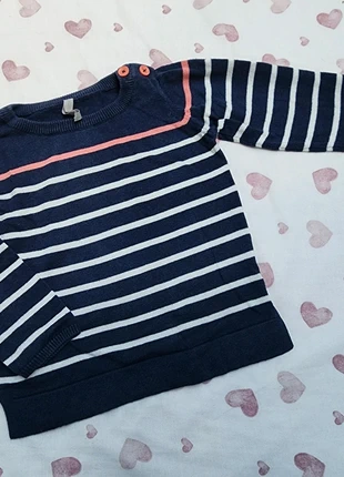 Pull marinière, merk: Charlie & Prune, staat: Heel goed, maat: 4 jaar / 104 cm, € 2,00, € 2,80 inclusief Kopersbescherming