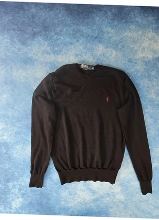 Pull Ras De Cou Ralph Lauren Noir Laine Mérinos Logo Rouge Taille M “682”, brand: Ralph Lauren, condition: Good, size: M, €33.00, €35.35 includes Buyer Protection Pro