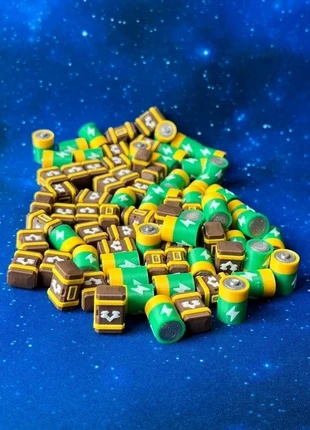 Jetons 3D pour le jeu Seti - Pack Énergie & Crédit (32+32 jetons), brand: seti, condizioni: Nuovo con cartellino, €7.50, €8.58 include la Protezione acquisti Pro