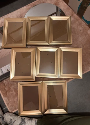 Lot de 8 cadres doré, brand: Dimension, condizioni: Ottime, €5.00, €5.95 include la Protezione acquisti