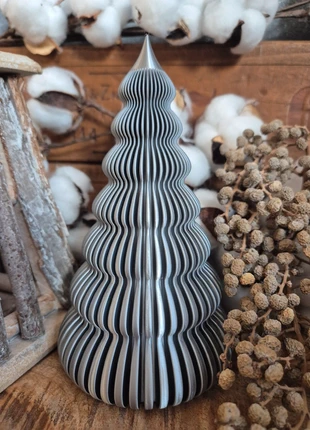 Kerstboom satijn grijs, marca: IMHome3Deco, estado: Muy bueno, 8,00 €, 9,10 € Protección al comprador Pro incluida