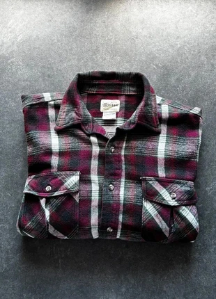 Chemise Flanelle Melton Wintermaster – Bordeaux à Carreaux – Vintage Streetwear – Taille L Homme, marca: Melton, estado: Muito bom, tamanho: L, €26.00, €28.00 inclui Proteção do Comprador