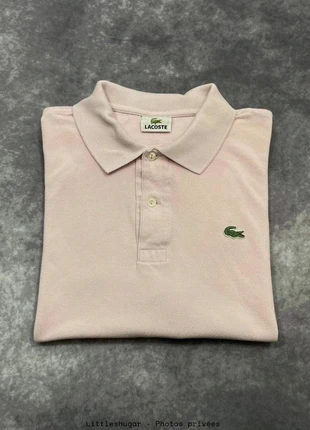 Polo Lacoste Rose pastel pour Homme coupe Classique Taille Xl, brand: Lacoste, condizioni: Buone, taglia: XL, €15.00, €16.45 include la Protezione acquisti
