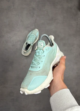 Chaussure de sport/ Running Trail Salomon Alpha Cross vert turquoise Taille 36 2/3 en très bon état, marque: Salomon, état: Très bon état, taille: 36.5, 24,99 €, 26,94 € Protection acheteurs incluse