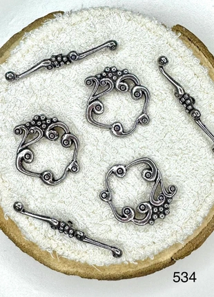 Fermoirs argentés, estado: Muy bueno, 2,00 €, 2,80 € Protección al comprador incluida