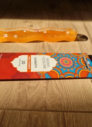 Porte-encens en résine orange + bâtonnets d’encens offerts, marca: Fait Main, estado: Nuevo sin etiquetas, 4,00 €, 4,90 € Protección al comprador incluida