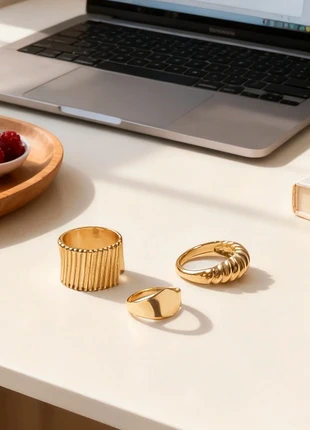 Une bague parfaite pour tous, élégante et raffinée, simple et intemporelle., marque: DGFGDF, état: Neuf avec étiquette, taille: Ajustable, 3,00 €, 3,85 € Protection acheteurs incluse