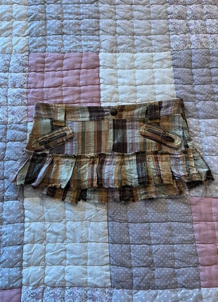 coquette gingham pleated low rise micro skirt vintage dollcore siren office, marca: COQUETTE, estado: Muy bueno, tamaño: S / 36 / 8, 25,00 €, 26,95 € Protección al comprador Pro incluida