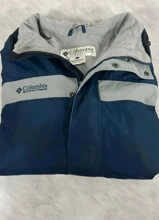Veste Columbia Sportswear vintage polaire intérieure bleu marine/gris homme L hiver Code 091N, brand: Columbia, condition: Satisfactory, size: L, €18.00, €19.60 includes Buyer Protection Pro