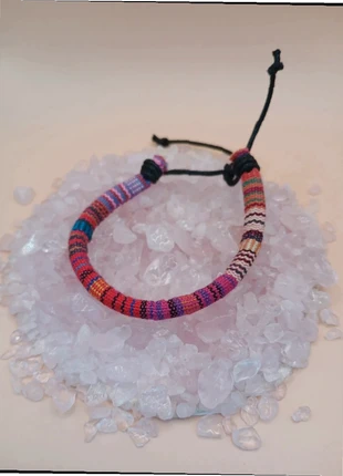 Bracelet tissé, estado: Muito bom, €3.45, €4.32 inclui Proteção do Comprador Pro