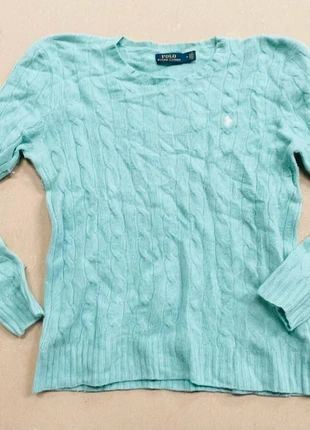 Ralph Lauren - Pull torsadé - Vert - Taille M - Femme - Rétréci - Vintage #917, marque: Ralph Lauren, état: Satisfaisant, taille: M / 38 / 10, 30,00 €, 32,20 € Protection acheteurs incluse