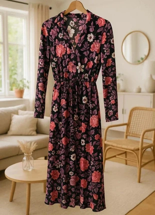 Robe vintage motif fleur taille 40, marca: Vintage Dressing, estado: Muito bom, tamanho: L / 40 / 12, €10.00, €11.20 inclui Proteção do Comprador