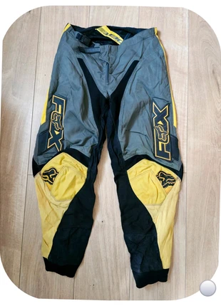 Pantalon Motocross Fox Racing x JT Racing Vintage jaune/gris taille 30 - collector, merk: Fox, staat: Heel goed, maat: M, € 47,00, € 50,05 inclusief Kopersbescherming Pro