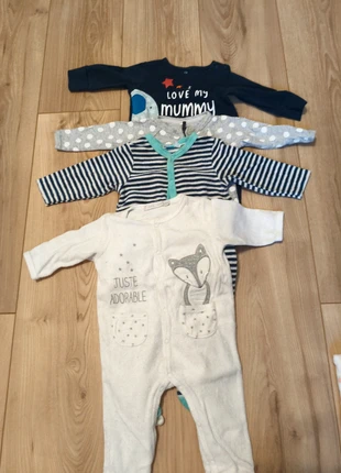 2 pyjama pilou et 2 pyjama simple très pratique avec fermeture, brand: Manon et Valentin, condition: Good, size: 24-36 months / 92 cm, €4.00, €4.90 includes Buyer Protection