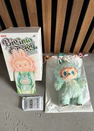 Labubu Big into energy - 💚 Serenity 💚, merk: POPMART, staat: Nieuw met prijskaartje, maat: Universeel, € 25,00, € 26,95 inclusief Kopersbescherming