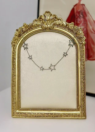 Collier en acier inoxydable chaîne argentée motifs étoiles aesthetic tendance cadeau Noël, marque: Tendance, état: Neuf avec étiquette, 9,00 €, 10,15 € Protection acheteurs incluse