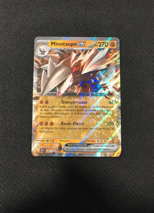 Carte Pokemon- Minotaupe Ex 046/086-Foudre Noire-FR-Proche Neuve, brand: Pokémon, condizioni: Nuovo con cartellino, €2.00, €2.80 include la Protezione acquisti Pro