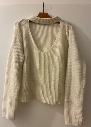 Pull blanc, marque: H&M, état: Bon état, taille: L / 40 / 12, 4,00 €, 4,90 € Protection acheteurs incluse