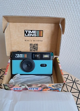 Appareil photo Time Lens Turquoise Neuf, brand: Time lens, condizioni: Nuovo con cartellino, €59.00, €62.65 include la Protezione acquisti