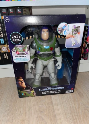 Buzz l’Éclair interactif Toy Story – Édition parlante avec lumières, merk: Mattel, staat: Heel goed, maat: Universeel, € 30,00, € 32,20 inclusief Kopersbescherming