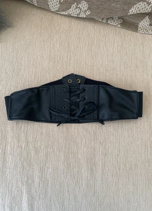 Faux leather waist belt, brand: WORN, condition: Very good, size: 28 inches, £2.50, £3.33 includes Buyer Protection