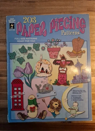 Paper Piecing patterns, merk: hot off the press, staat: Veelgebruikt, € 4,00, € 4,90 inclusief Kopersbescherming