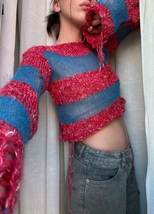 handmade sweater, marque: Fait Main, état: Neuf sans étiquette, taille: XS / 34 / 6, 30,00 €, 32,20 € Protection acheteurs incluse