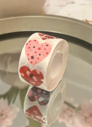 Rotolo da 500 Etichette a Cuore – 2,5 cm di diametro, zustand: Neu, mit Etikett, 4,50 €, 5,43 € inklusive Vinted-Käuferschutz