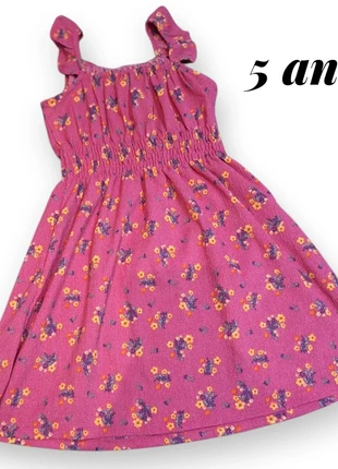 Robe fleurie, brand: Kiabi, condition: Very good, size: 5 years / 110 cm, €7.00, €8.05 includes Buyer Protection