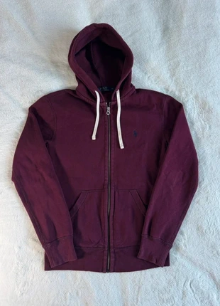 Veste à capuche zippée logo brodé ralph lauren / Bordeaux / Taille XS Homme, brand: Ralph Lauren, condition: Very good, size: XS, €48.00, €51.10 includes Buyer Protection