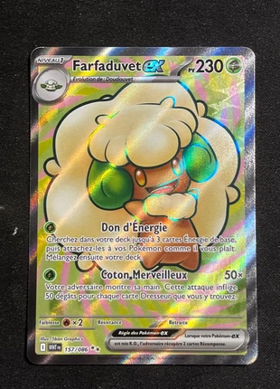 Farfaduvet ex 157/086, brand: Pokémon, condition: Very good, €2.00, €2.80 includes Buyer Protection