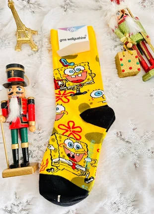 🧦 Chaussettes Bob l’éponge x GMS Wellgushine, brand: SpongeBob SquarePants, condizioni: Nuovo con cartellino, taglia: Taglia unica, €9.99, €11.19 include la Protezione acquisti Pro