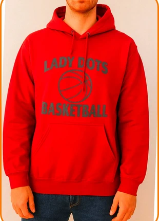 Hoodie US Jerzees Lady Dots Rouge Hommes S, marca: Jerzees, estado: Muy bueno, tamaño: S, 7,90 €, 9,00 € Protección al comprador Pro incluida