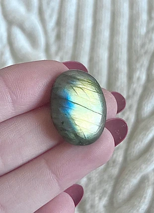 Cabochon Labradorite - lithotherapie - bien être - ésotérique - micro macramé - wire wrapping, brand: labradorite, condition: Very good, €4.50, €5.43 includes Buyer Protection