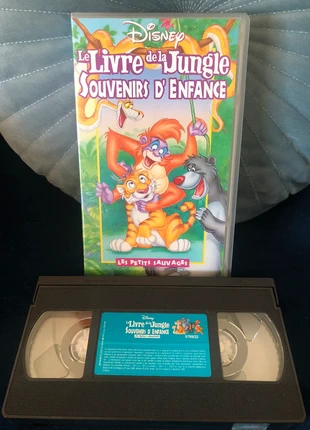 Le livre de la jungle Souvenirs d’enfance en VHS, zustand: Sehr gut, 1,20 €, 1,96 € inklusive Vinted-Käuferschutz
