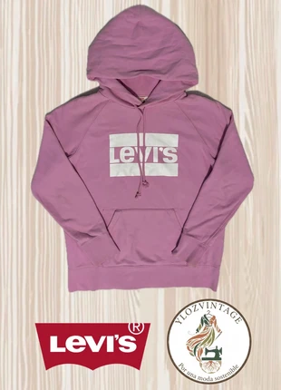 Levi’s Pink Hoodie S – Vintage Streetwear Casual Y2K Soft Classic, brand: Levi's, condizioni: Ottime, taglia: S / IT 40 / EU 36, €16.95, €18.50 include la Protezione acquisti