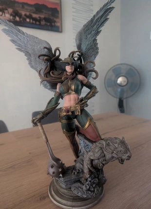 Statue Hawkgirl résine 1/6, brand: DC, condition: Very good, size: Preemie, up to 44cm, €115.00, €121.45 includes Buyer Protection