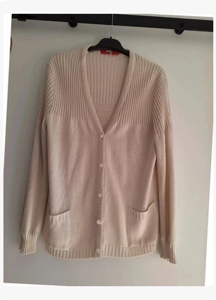 Cardigan beige vintage à poches, état: Très bon état, taille: L / 40 / 12, 6,00 €, 7,00 € Protection acheteurs (Pro) incluse