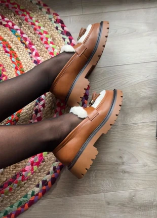 🤎 Mocassins fourrés camel – Hiver cosy – Pointure 38, marke: Findlay, zustand: Neu, mit Etikett, größe: 38, 34,00 €, 36,40 € inklusive Vinted-Käuferschutz