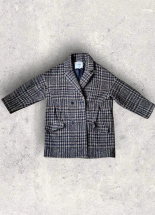Caban Ba&sh à carreaux oversize en laine / double boutonnage taille 0 ou 34 (made in France), marke: Ba&sh, zustand: Sehr gut, größe: XS / 34 / 6, 130,00 €, 137,20 € inklusive Vinted-Käuferschutz