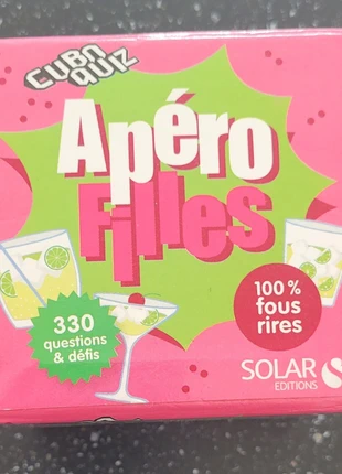 Jeu questions et défis - Apéri Filles - Solar Éditions - Neuf, marque: Solar Editions, état: Neuf avec étiquette, 2,00 €, 2,80 € Protection acheteurs incluse